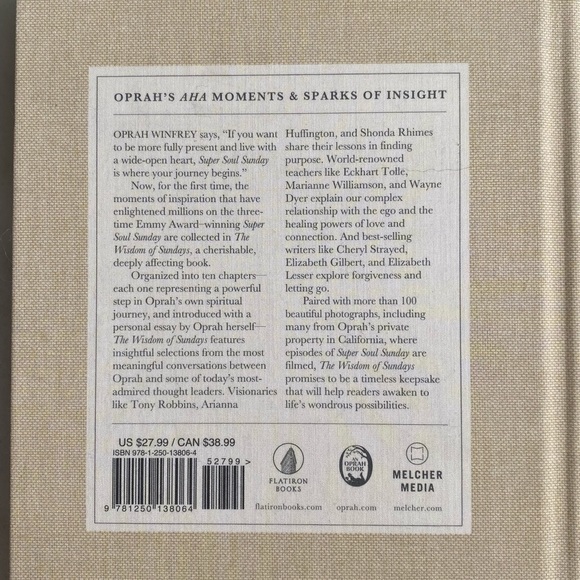 🆕 The Wisdom Of Sundays By Oprah Winfrey - Picture 4 of 7